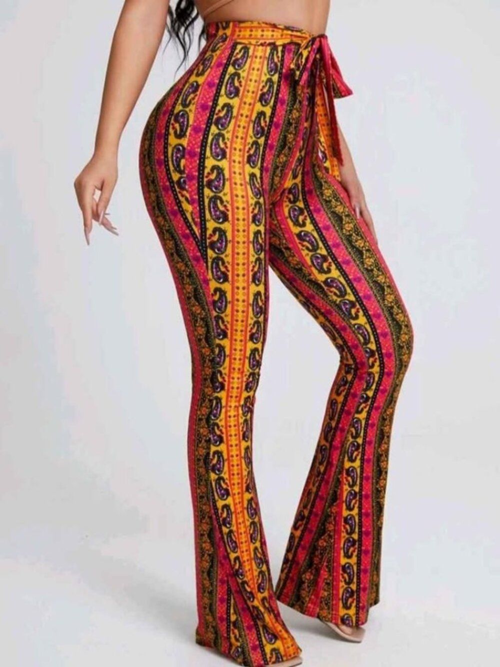 BOHO PRINT LEGGING PANTS